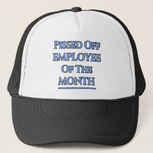 Employee Of The Month Humour Trucker Hat