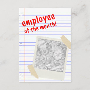 employee of the month invitation