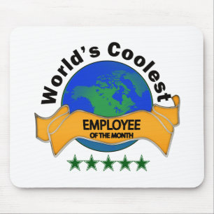 Employee of the Month Mouse Mat