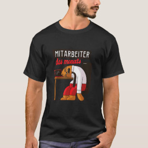 Employee of the Month Sloth Design T-Shirt