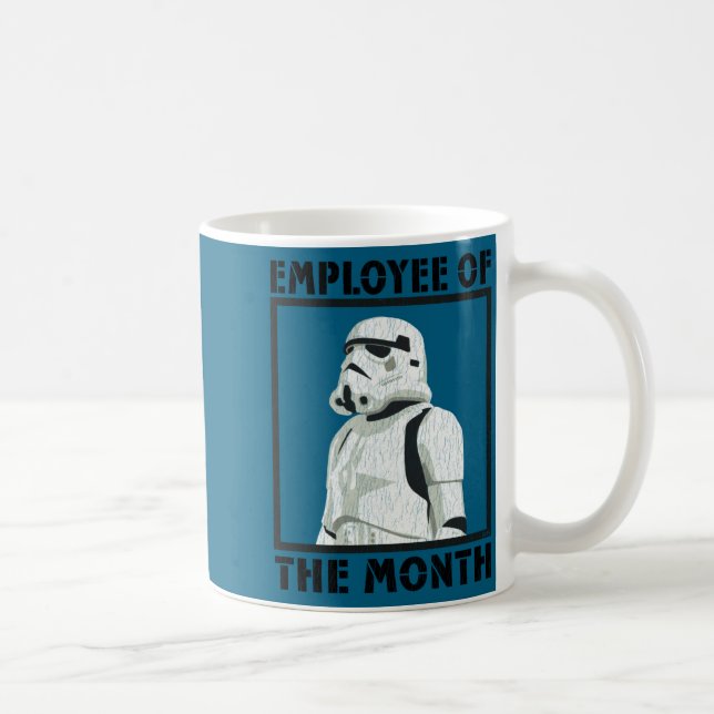 Employee Of The Month Trooper  Coffee Mug (Right)