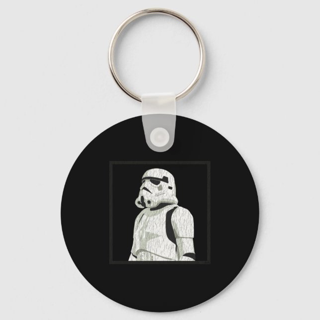 Employee Of The Month Trooper  Key Ring (Front)