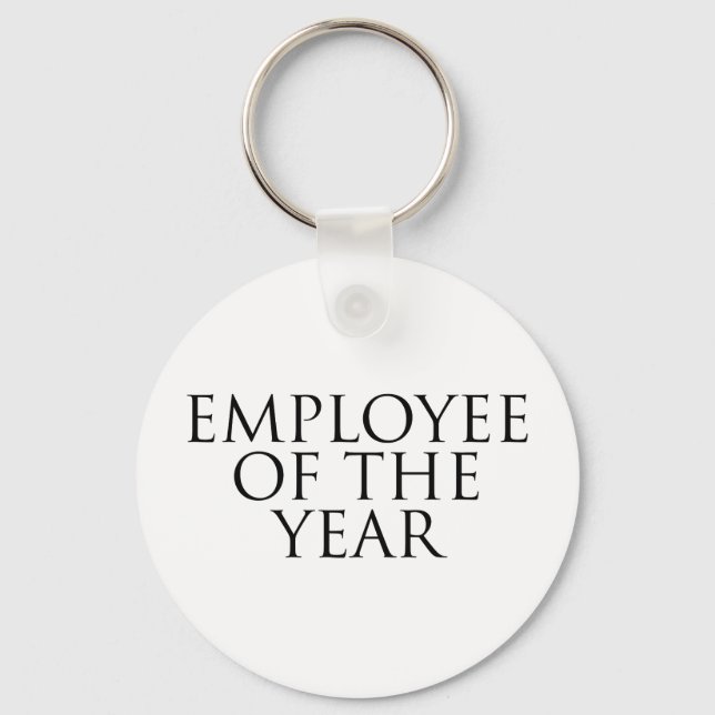 Employee Of The Year Key Ring (Front)