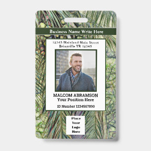 Employee Photo ID Card Business Corporate Custom Badge