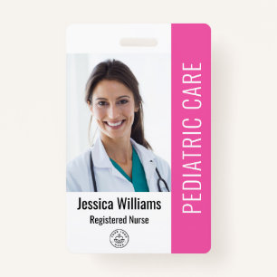 Employee Photo ID With Custom Details ID Badge