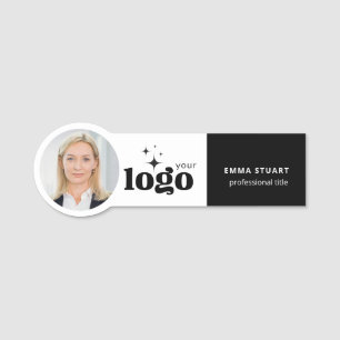 Employee Photo Magnetic Business Name Tag Badges
