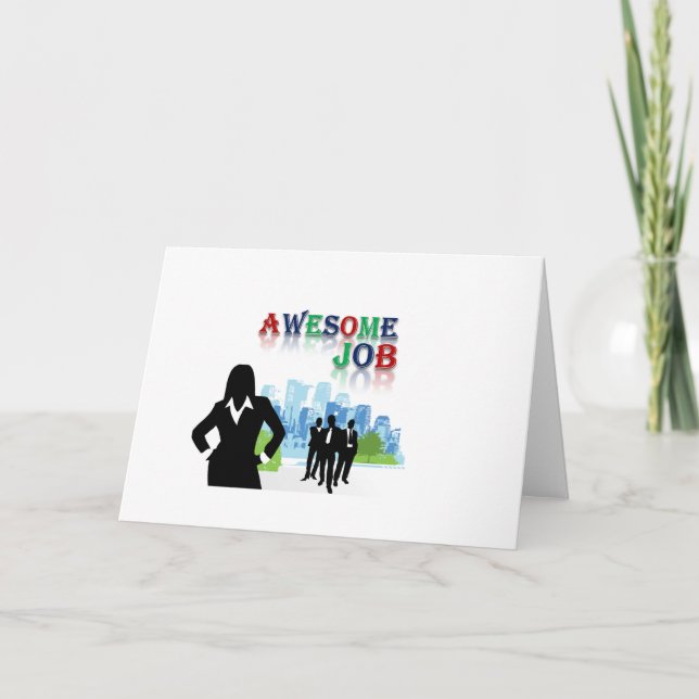 employee recognition card (Front)