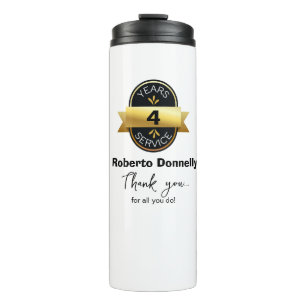 Employee Recognition Work Anniversary Gift Thermal Thermal Tumbler
