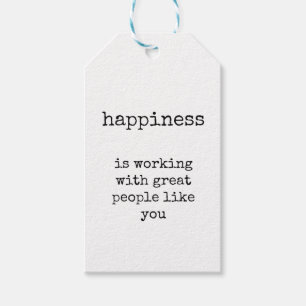 Employee, Team, Staff Appreciation Gift Tag