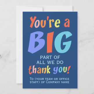 Employee Team Thank You Company