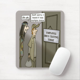 Employee Testing Mouse Mat