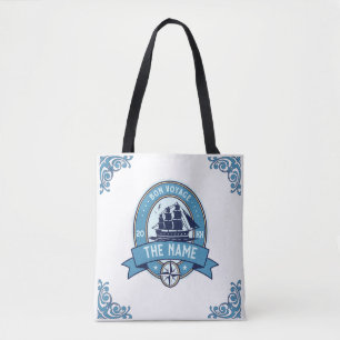Employee thank you Bon Voyage Farewell Tote Bag