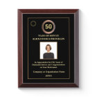 Employee Years Of Service Retirement Photo Logo 