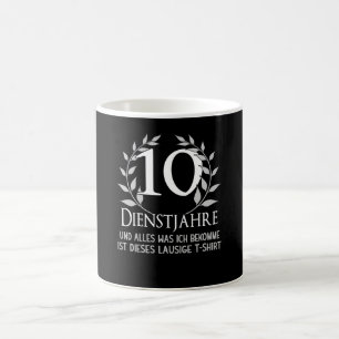 Employees 10 Year Company Celebration Company Coffee Mug