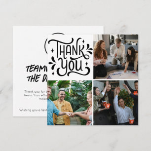 Employees Appreciation Team Photos Thank You Black
