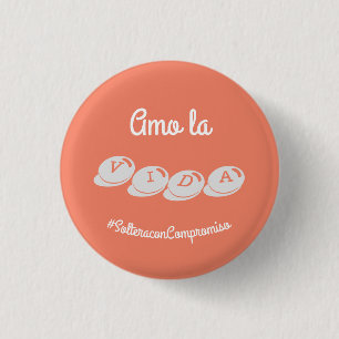 empoderamiento 3 cm round badge