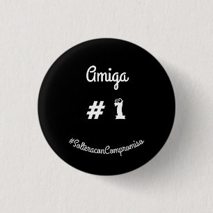 empoderamiento 3 cm round badge