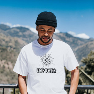 EMPOWER 3d text design  T-Shirt