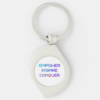 Empower Inspire Conquer Key Ring