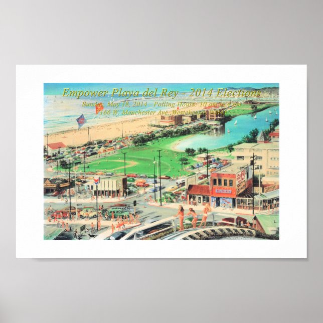 Empower Playa del Rey – 2014 Full Border Poster (Front)