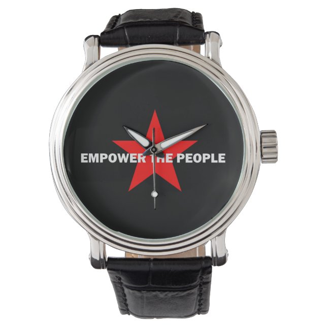EMPOWER THE PEOPLE  WATCH (Front)