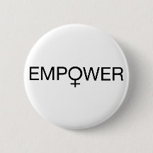 Empower Women Button Badge