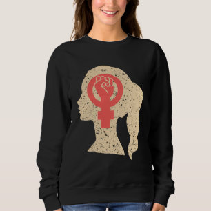 Empower Women's March Feminist Symbol Equality Pro Sweatshirt