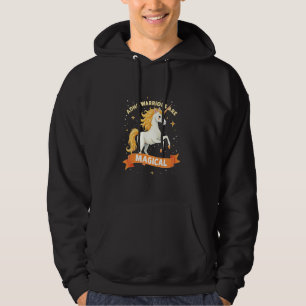 Empowered ADHD Warrior Unicorn Neurodiversity Prid Hoodie