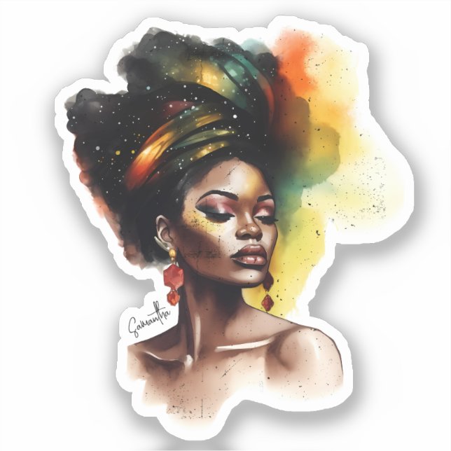Empowered African-American Woman (2) (Front)