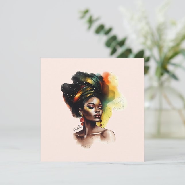 Empowered African-American Woman (2) (Standing Front)