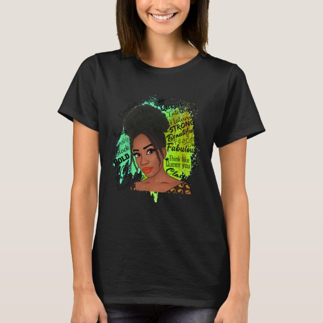 Empowered Black Women T-Shirt (Front)