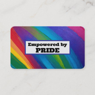 Empowered By PRIDE  Business Card