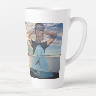Empowered by the sun latte mug