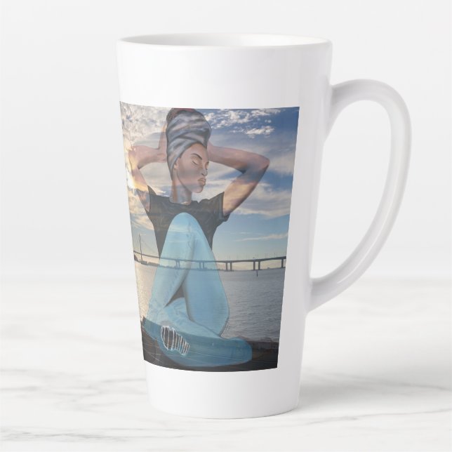 Empowered by the sun latte mug (Right)