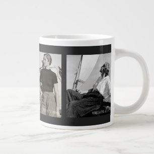 Empowered Free Spirited Women Vintage Images Large Coffee Mug