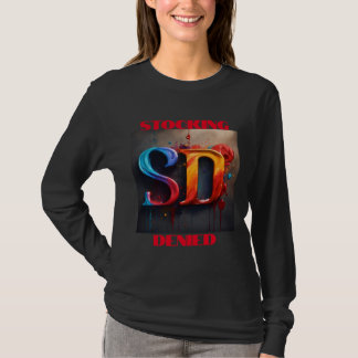 "Empowered Guardian: Women's Black Full Sleeve  T-Shirt