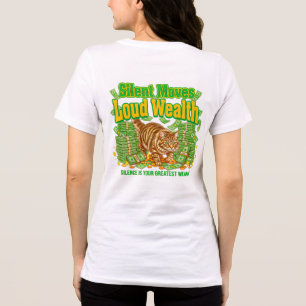 Empowered Hustle Gift for Ambitious Businesswomen Tri-Blend Shirt