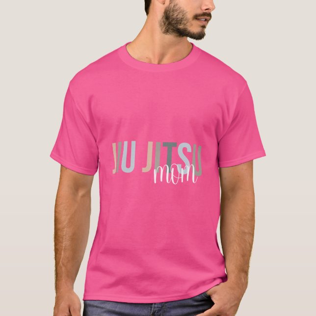 Empowered Jiu Jitsu Mum - Martial Arts Pride Bjj A T-Shirt (Front)