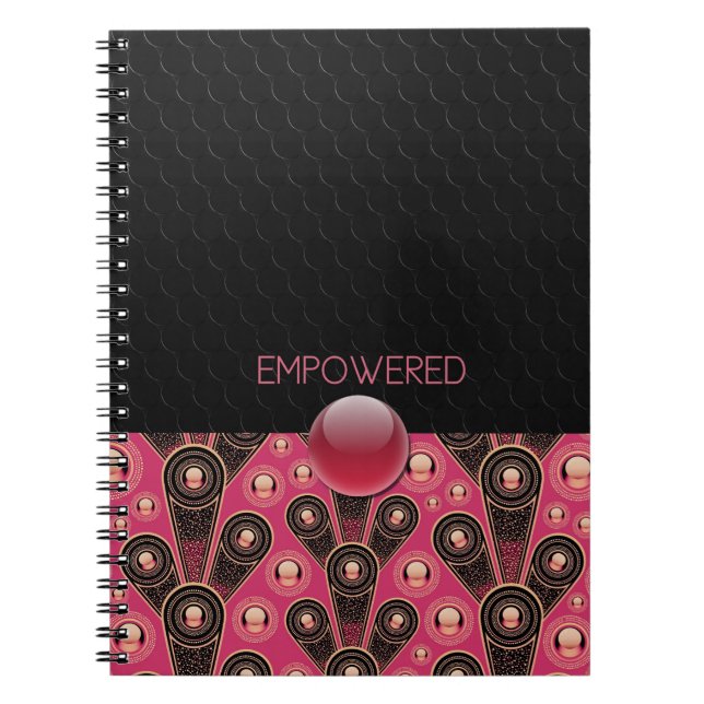 EMPOWERED - Spiral Notebook (Front)