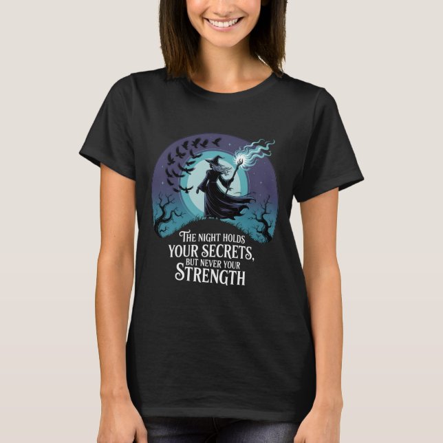 Empowered Witch Halloween T-Shirt (Front)