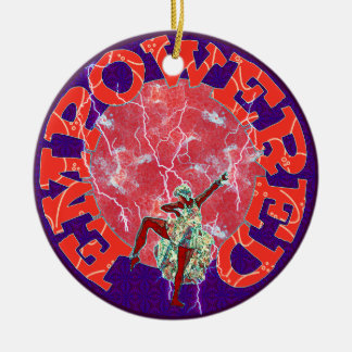 Empowered Woman Ceramic Tree Decoration
