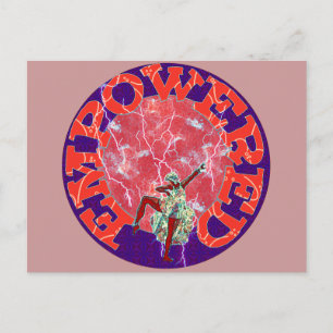 Empowered Woman Postcard