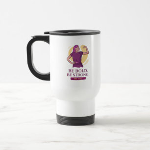 empowered woman travel mug