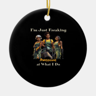 Empowered Women - Emotional Help Coworker Ceramic Tree Decoration