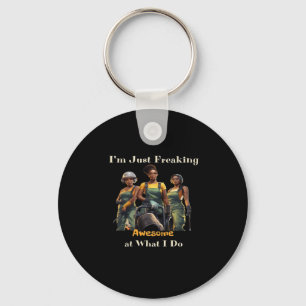 Empowered Women - Emotional Help Coworker Key Ring