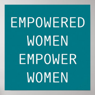 Empowered Women Empower Cool RBG Poster