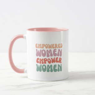 Empowered Women Empower Women – Colorful Feminist Mug