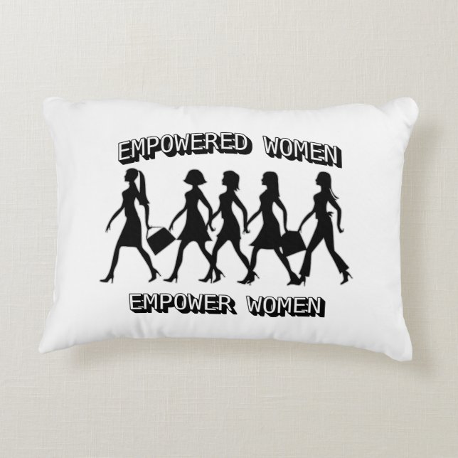 Empowered Women Empower Women  Decorative Cushion (Back)