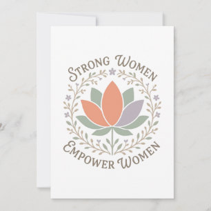 Empowered Women Empower Women Invitation