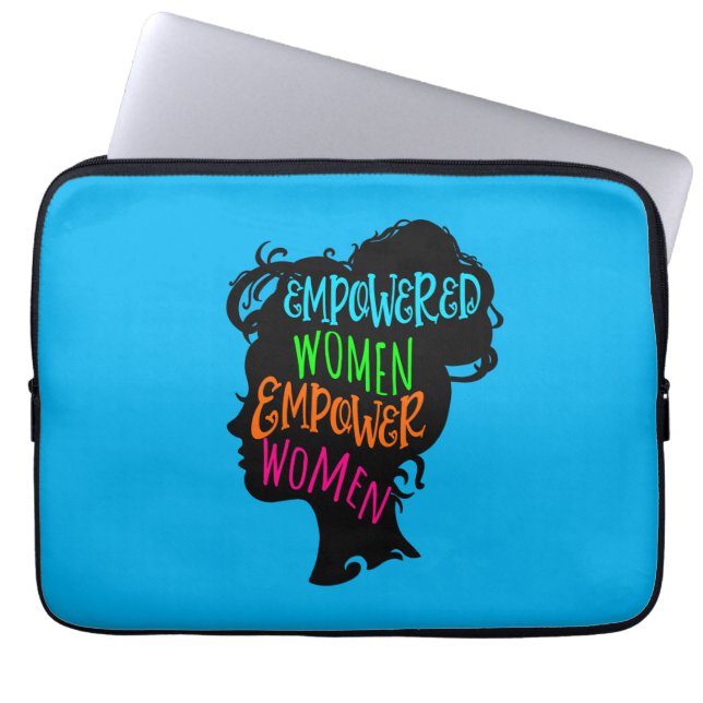 Empowered Women Empower Women Laptop Sleeve (Front)
